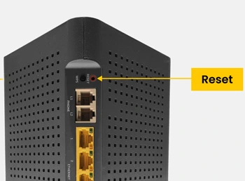 Calix Router Reset