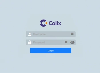 Calix router admin login